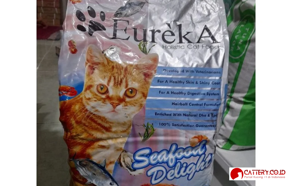makanan kucing eureka adult holistic