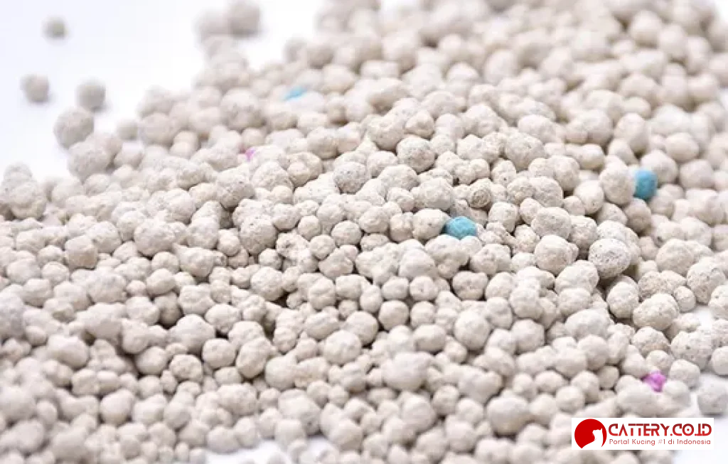 pasir kucing bentonite lavender