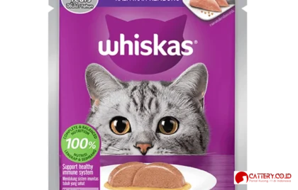 whiskas dewasa 7+ ikan kembung