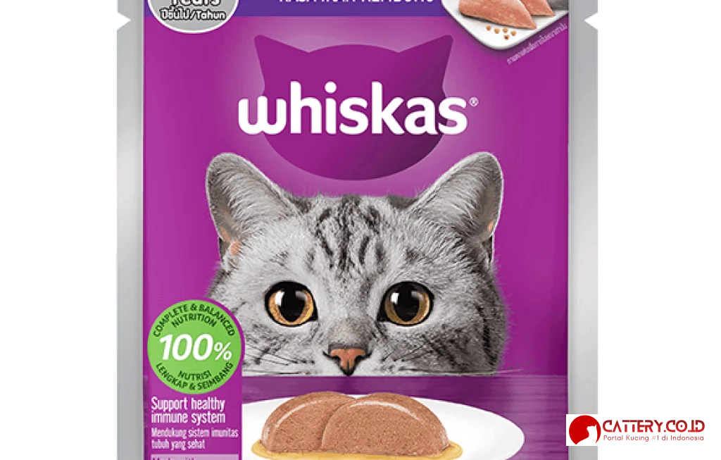 whiskas dewasa 7+ ikan kembung