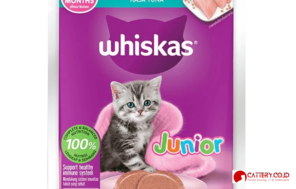 whiskas junior tuna salmon