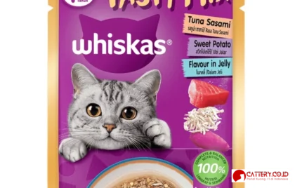 whiskas tasty mix tuna ubi jalar